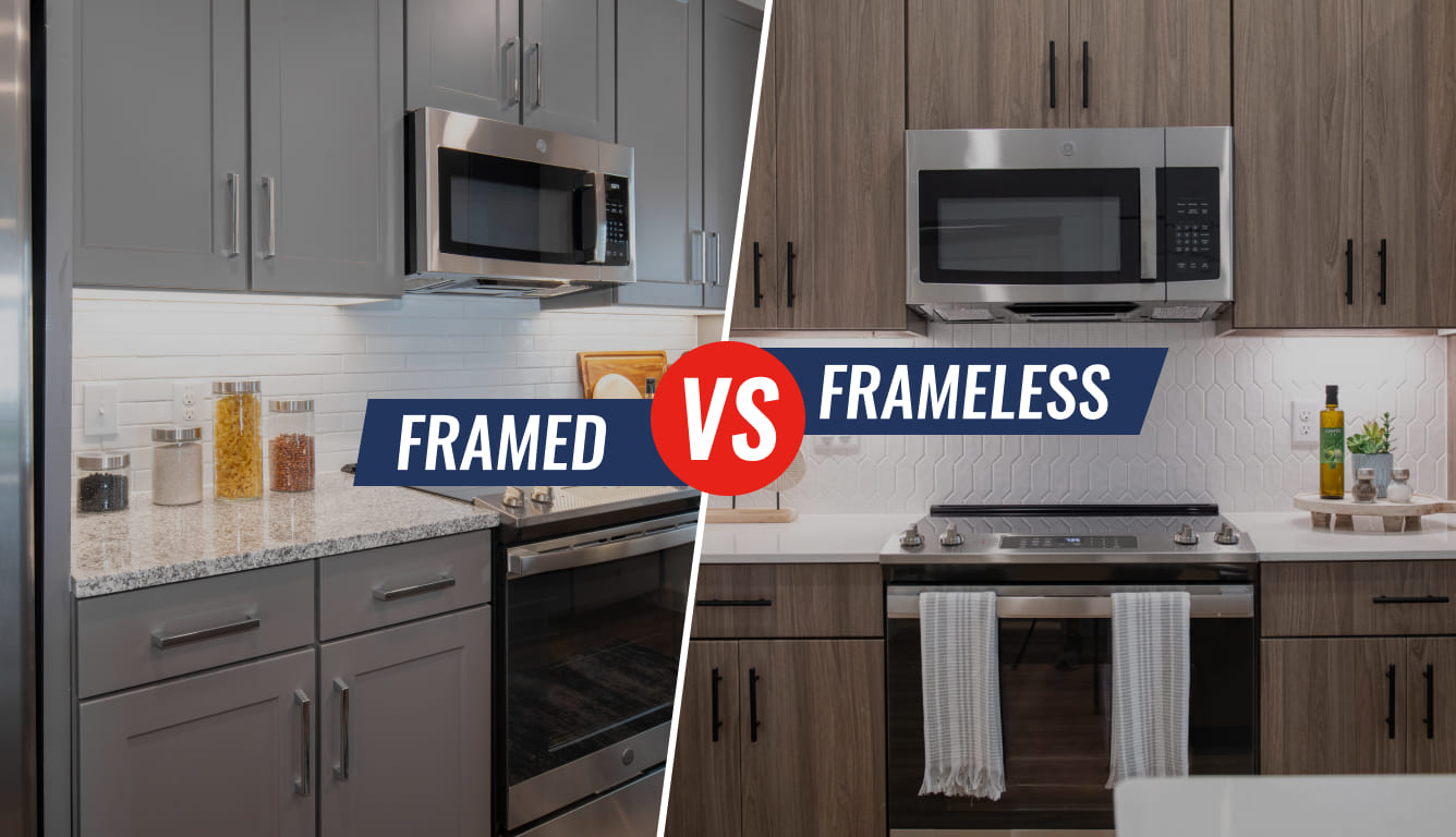 Framed vs. Frameless Cabinets: How to Choose the Right Style for Your Kitchen